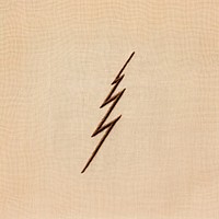 A lightning in embroidery style backgrounds calligraphy electricity.