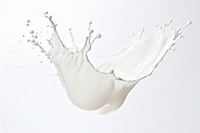 Milk Splash milk white splattered. AI generated Image by rawpixel.