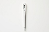 Digital thermometer white background technology sharp. AI generated Image by rawpixel.
