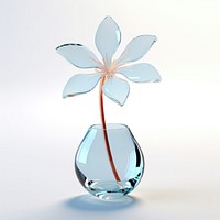 Flower glass petal plant.