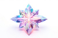 Sparkle shape gemstone crystal jewelry. AI generated Image by rawpixel.