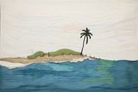 Minimal beach landscape outdoors painting nature.