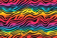A rainbow Wavy line pattern backgrounds abstract creativity. 