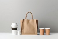 Cafe take away handbag cup mug.