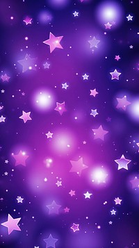  Liitle glow stars on purple background backgrounds glitter illuminated. AI generated Image by rawpixel.