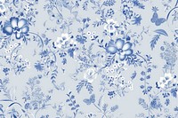 Flowers wallpaper pattern white.