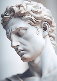  A statue sculpture art representation. AI generated Image by rawpixel.