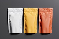 Food packaging set  bag aluminium clothing.