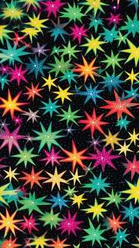 Star pattern backgrounds abstract kaleidoscope. AI generated Image by rawpixel.