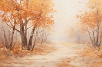 Tree tunel painting backgrounds outdoors.