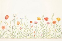 Flower backgrounds painting pattern. AI generated Image by rawpixel.