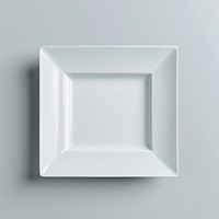 Square plate  porcelain simplicity tableware.
