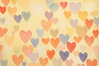 Heart background backgrounds creativity repetition. AI generated Image by rawpixel.