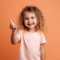 Girl smilling portrait hand smile. AI generated Image by rawpixel.