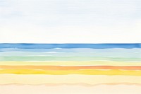 Beach backgrounds painting outdoors.