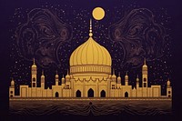 Mosque architecture building outdoors. AI generated Image by rawpixel.