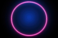  Neon lights on dark background circle night line. AI generated Image by rawpixel.