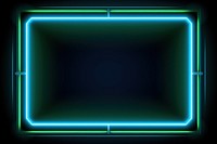  Neon lights on dark background backgrounds green line. 