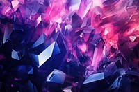 Crystals backgrounds abstract purple.