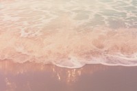  Sea waves beach backgrounds outdoors. AI generated Image by rawpixel.