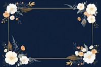 Floral frame border backgrounds pattern flower. 