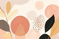  Shapes and leaves pattern plant art. AI generated Image by rawpixel.