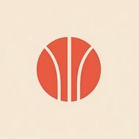 Basketball icon sports logo trademark.
