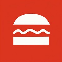 Burger icon logo hamburger trademark.