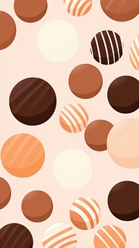 Cute assortment of fine chocolate candies pattern backgrounds sweets. AI generated Image by rawpixel.