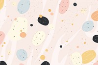 Memphis coffee beanss background backgrounds abstract confetti.