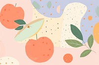 Peach background backgrounds painting pattern.