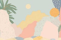 Palm tree background art backgrounds outdoors.