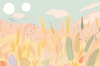 Memphis wheat field background backgrounds abstract outdoors.