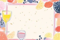 Cocktail drinks copy space backgrounds glass paper.