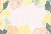 Ginkgo leaaf copy space backgrounds abstract pattern.