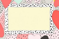 Heart copy space frame backgrounds pattern paper.