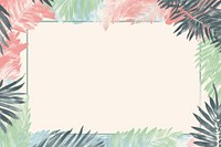 Palm leaves copy space backgrounds abstract outdoors.