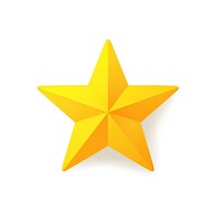 Star yellow symbol shape. AI generated Image by rawpixel.