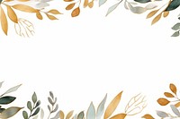 Eucalyptus border frame backgrounds pattern line. AI generated Image by rawpixel.