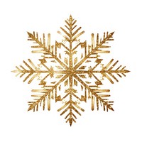 Gold Glitter Snowflake snowflake pattern gold. AI generated Image by rawpixel.