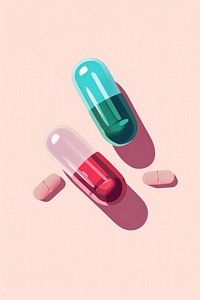 Medicine and capsule pill medication weaponry. AI generated Image by rawpixel.