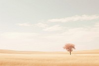  Aesthetic background landscape outdoors horizon. AI generated Image by rawpixel.