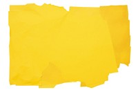 Yellow paper collage element backgrounds abstract white background.