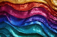 Rainbow glitter texture backgrounds silk creativity. AI generated Image by rawpixel.