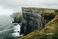Cliffs in ireland outdoors nature coast.