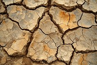 Extreme drought global warming soil outdoors cracked.