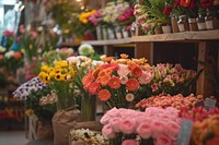 Flower shop market plant petal.
