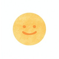Happy emoji white background anthropomorphic happiness. AI generated Image by rawpixel.