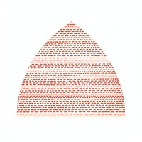 Semcircle backgrounds shape white background. AI generated Image by rawpixel.