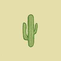 Cactus icon green drawing plant.